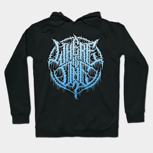 Metal font "where is one" Hoodie